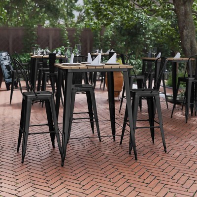 Комплект барный: стол, 2 стула UrbanBar - купить в Загедане